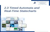 © Fachgebiet Softwaretechnik, Heinz Nixdorf Institut, Universität Paderborn 2.3 Timed Automata and Real-Time Statecharts.