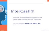 Copyright SOFTMARK AG Schaubild 1 InterCash® Innovatives Liquiditätsmanagement auf Basis neurophysiologischer Verfahren ein Produkt der SOFTMARK AG.