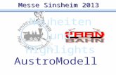 Messe Sinsheim 2013 Neuheiten und Highlights AustroModell.