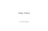 Mac Mini 17.03.2012. Mac Mini mitgelieferte Software (I) -- MAC OS Lion 10.7 ( das fortschrittlichste...) – Finder (Explorer) – Mail (Outlook) – iChat.