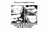 Perry Anderson - Considerations on Western Marxism