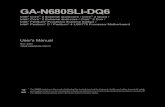Motherboard Manual Ga-n680sli-Dq6 2