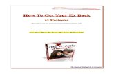 How To Get Your Ex Back - 13 Strategies
