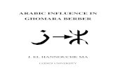 Arabic Influence in Ghomara Berber by J El Hannouche