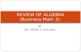 BM2 Algebra