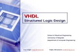 VLSI Structured Logic Design
