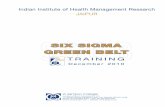 Six Sigma Green Belt Training Handout_IIHMR