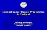 National Cancer Control Programmes in Thailand