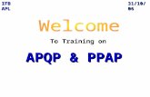 Apqp & Ppap -Taining Material