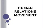 Human Relations Movement