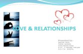 Love & Relationships Ppt