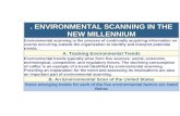 Environmental Scanning in the New Millennium