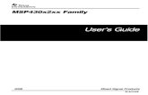 MSP430x2xx Family - User Guide - Slau144e
