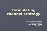 Formulating Channel Strategy