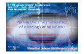 NISMO - Vehicle Dynamics Simulation of a Racing Car