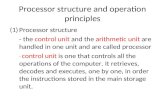 Processor Structure and Operation Principles