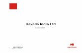Havells India Ltd Oct 09
