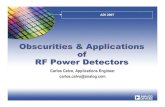 Rf Power Detectors