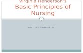 Basic Principles of Nursing