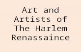Art and Artists of the Harlem Renassaince
