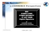 Ecommerce, Ebusiness, cyber laws and hacking