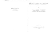 Walter Piston - Orchestration
