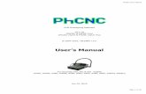 PhCNC User's Manual En