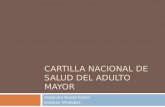 Cartilla Nacional de Salud Del Adulto Mayor