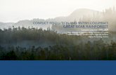 Conflict Resolution and Great Bear Rainforest