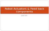 Robot Actuators and Feedback Components(Main7)