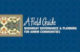 Barangay Governance and Planning - A Field Guide