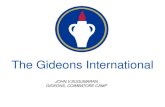 Gideon International Church Presentation