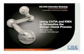 202_AUTO_Using CATIA and KWA to Streamline the Design Check Process