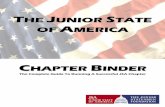 JSA Chapter Binder
