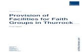 Thurrock faith groups infrastructure needs