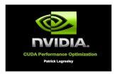 CUDA Performance Optimization