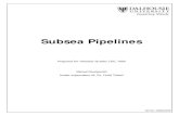 Directed Studies-subsea Pipelines