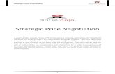 Strategic Price Negotiation