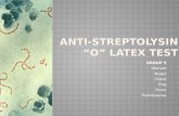 Anti-Streptolysin O Test