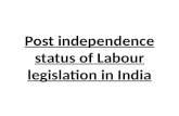 Labour Legislation in India