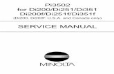 Manual de Servicio Pi3502