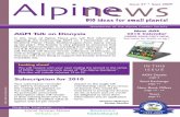 September 2009 Alpine Garden Society Newsletter