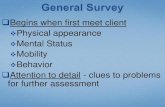 General Survey Assessment