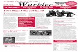 June 2010 Warbler Newsletter Portland Audubon Society