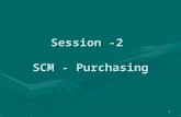 SCM--- Purchasing