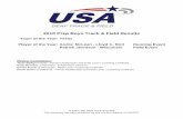 USADeaf Track & Field 2010 Results