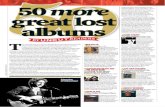 50 More Great Lost Albums - Uncut Magazine - August 2010