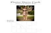 Flutter Sleeve Cardi Original Pattern and Tutorial
