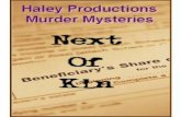 00071  Adult Murder Mystery Game - Next of Kin