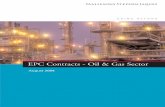 EPC Contracts in the Oil & Gas Sector